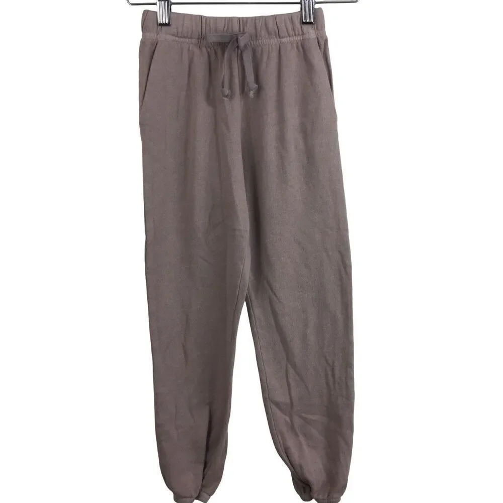 Spiritual Gangster Kids Girls Jogger Casual Sweatpants Pants Mauve Size 5